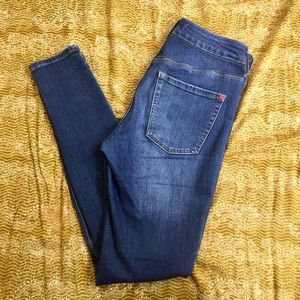 High rise skinny jean